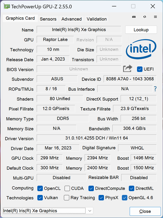 ASUS Zenbook Pro 14 OLED (UX6404)